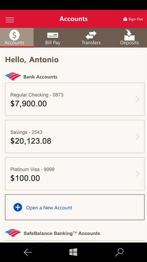 us bank app for laptop.